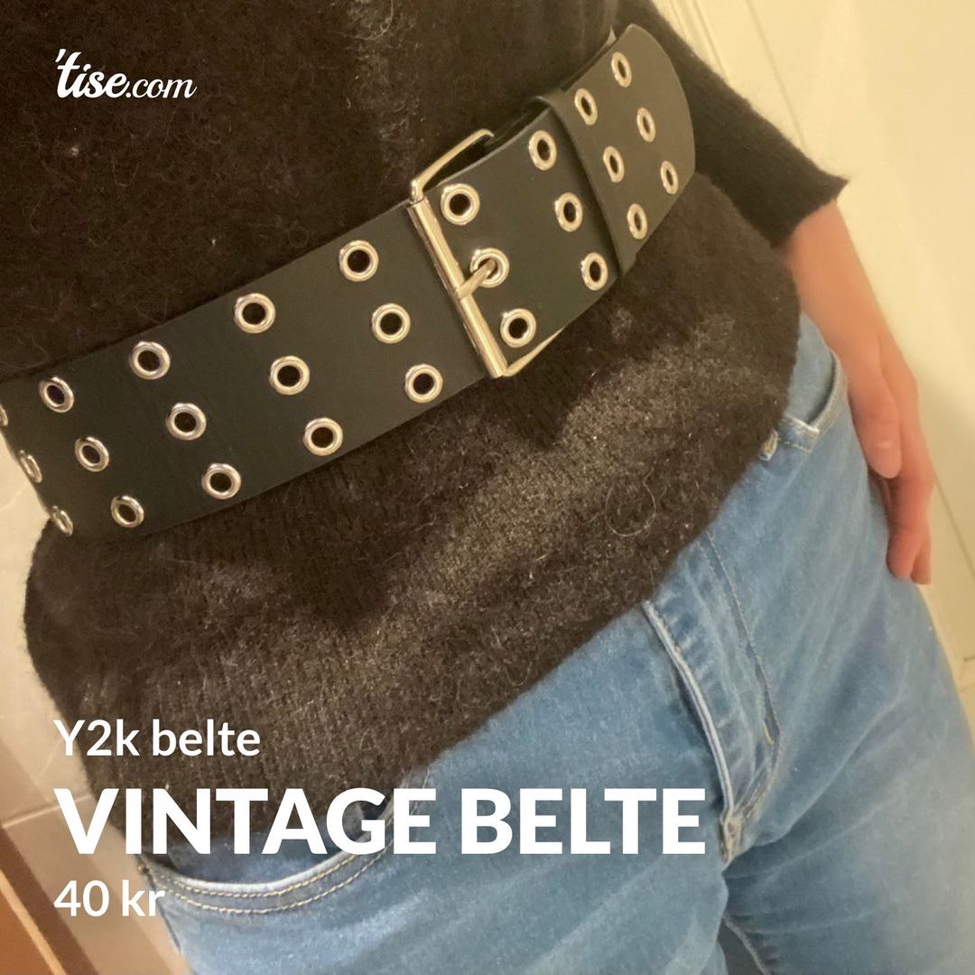 Vintage belte