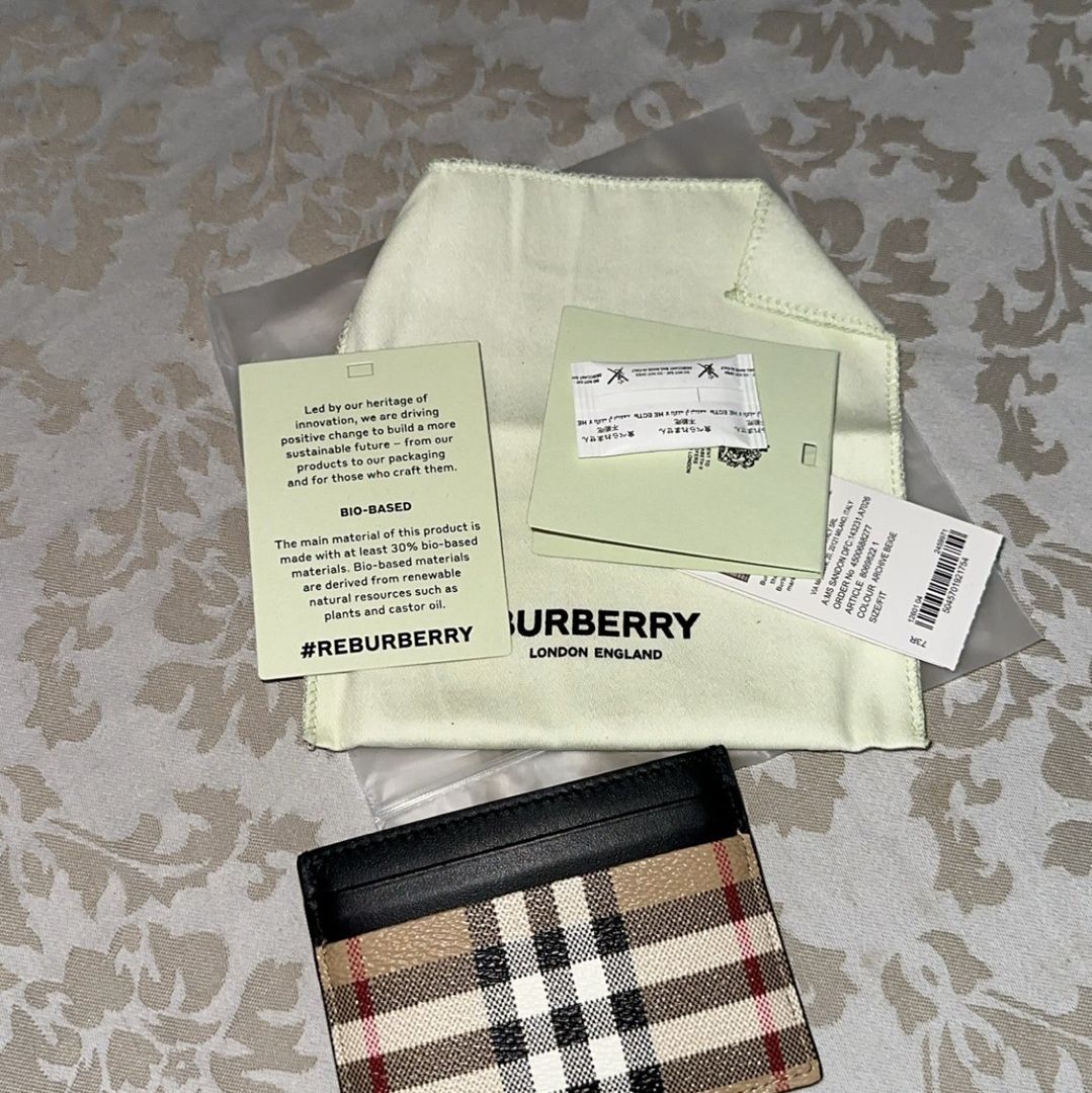 Burberry kortholder