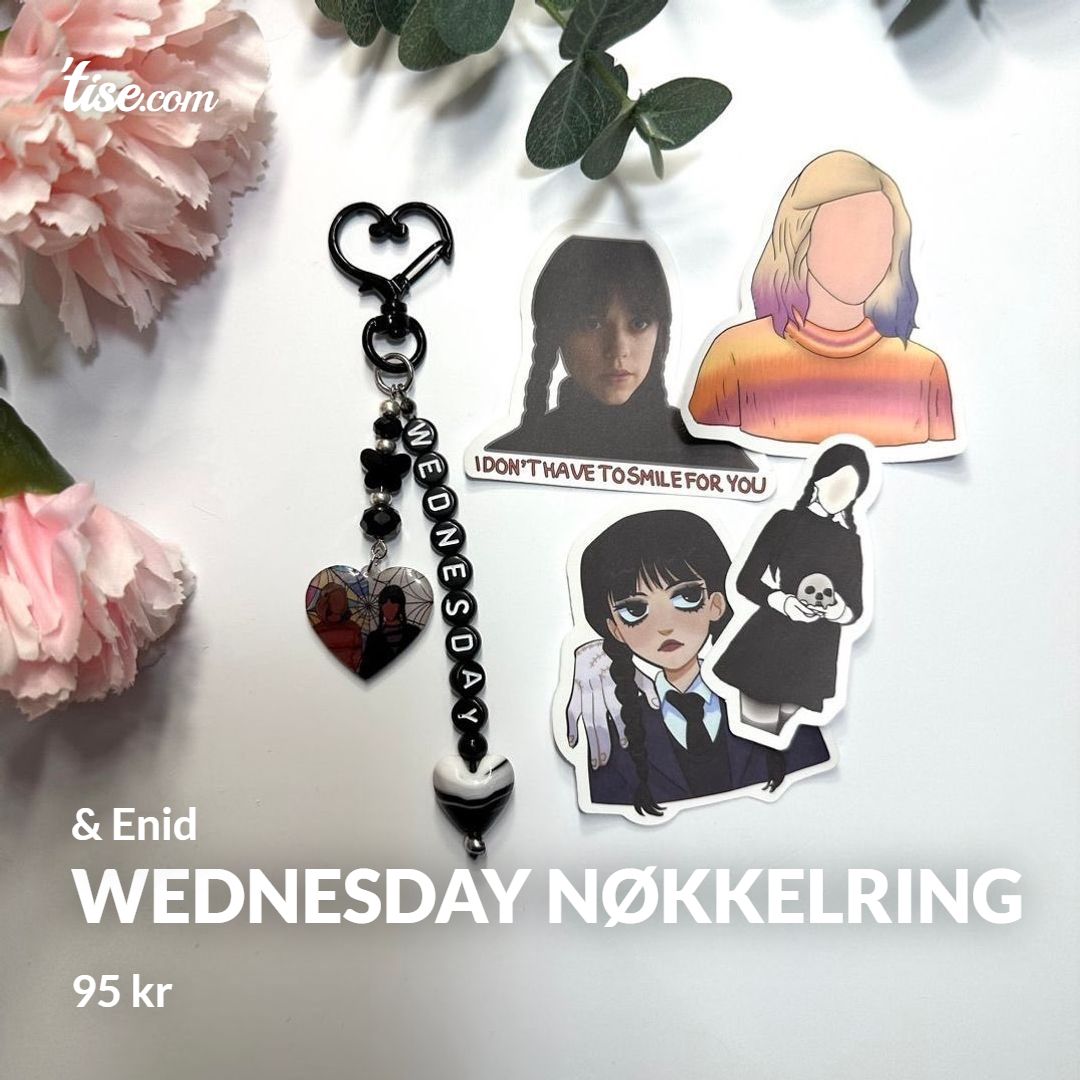 Wednesday nøkkelring