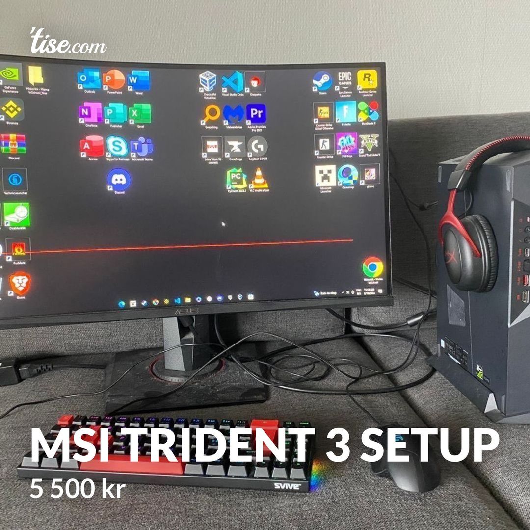 Msi Trident 3 setup