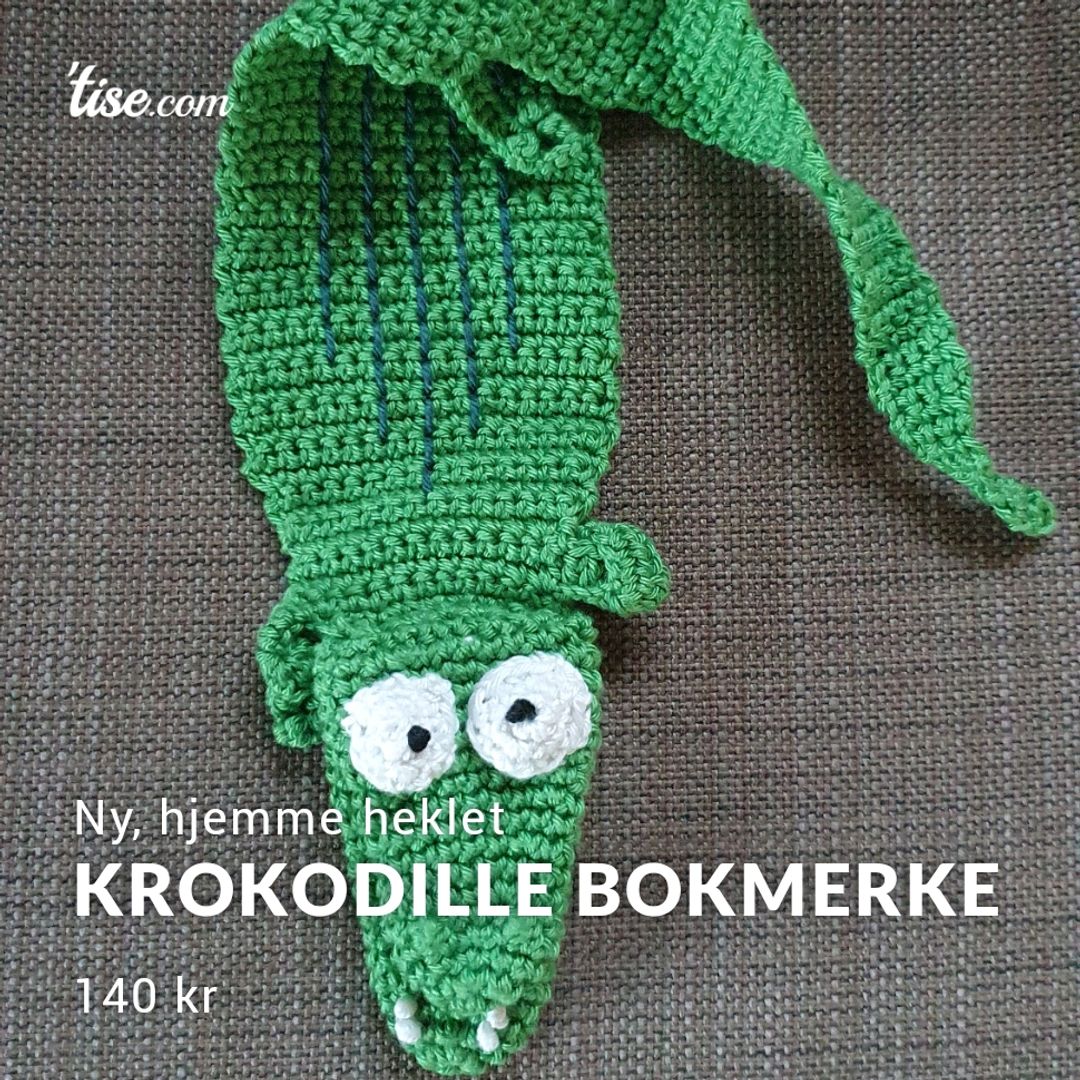 Krokodille bokmerke