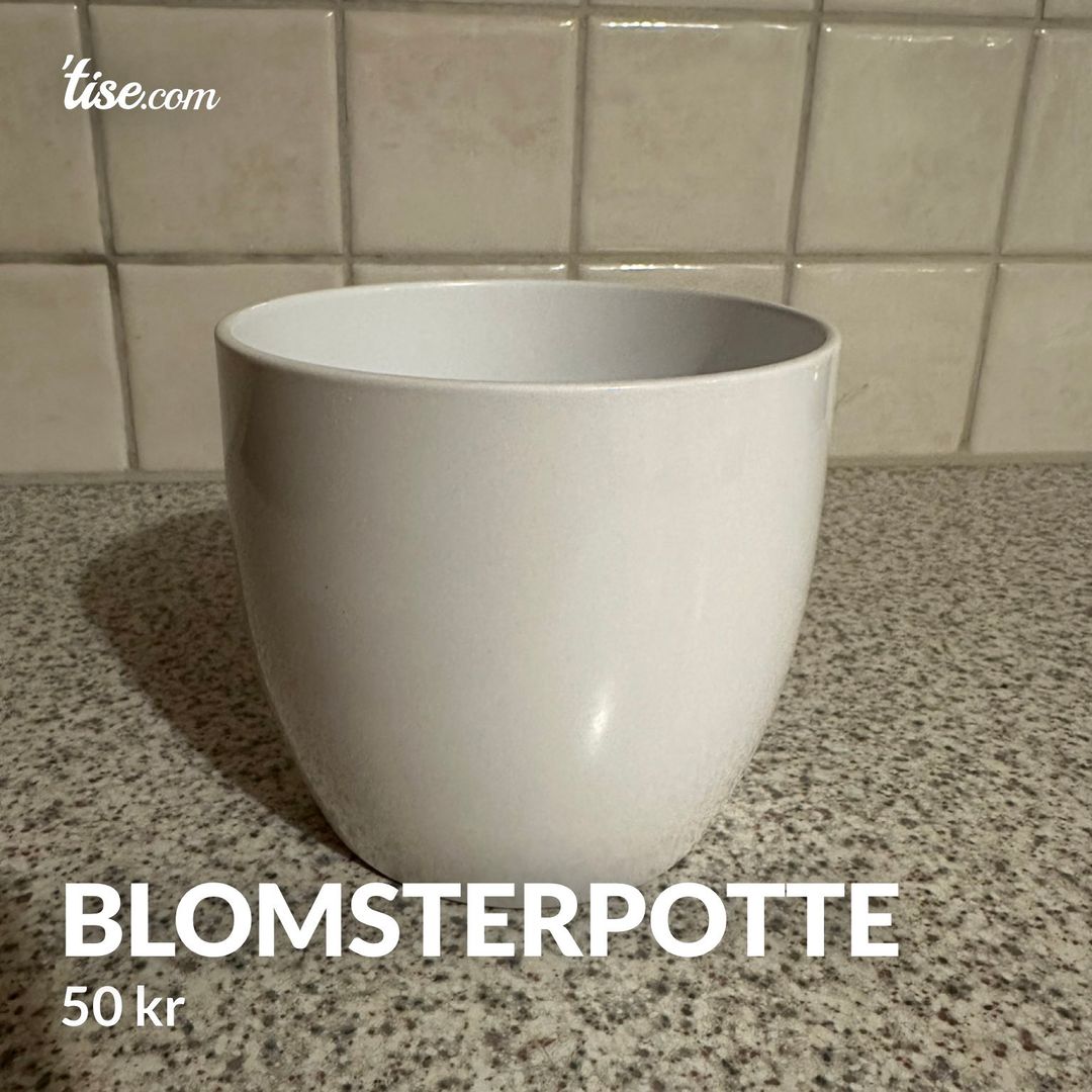 Blomsterpotte