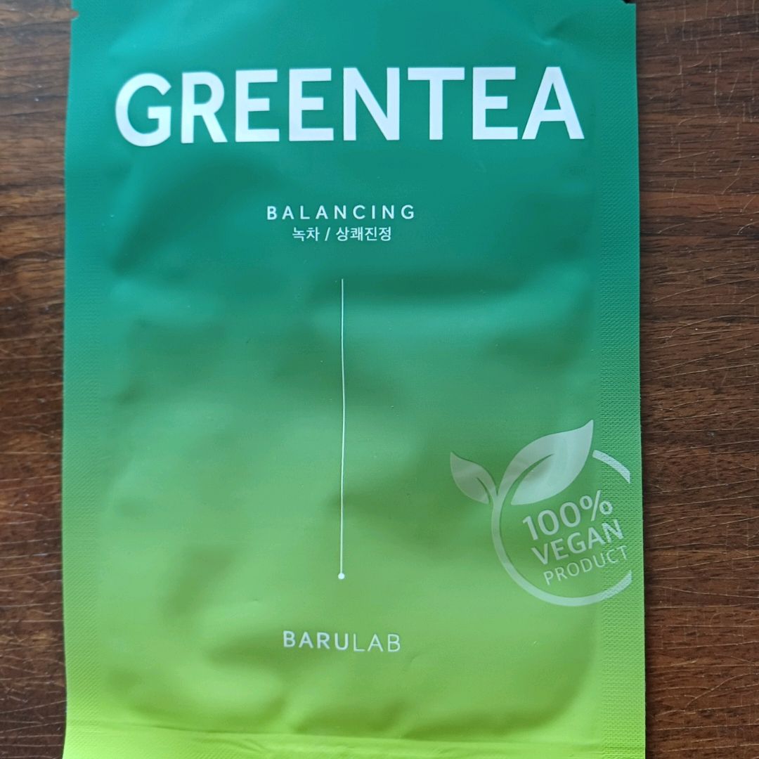 Green Tea Sheet Mask