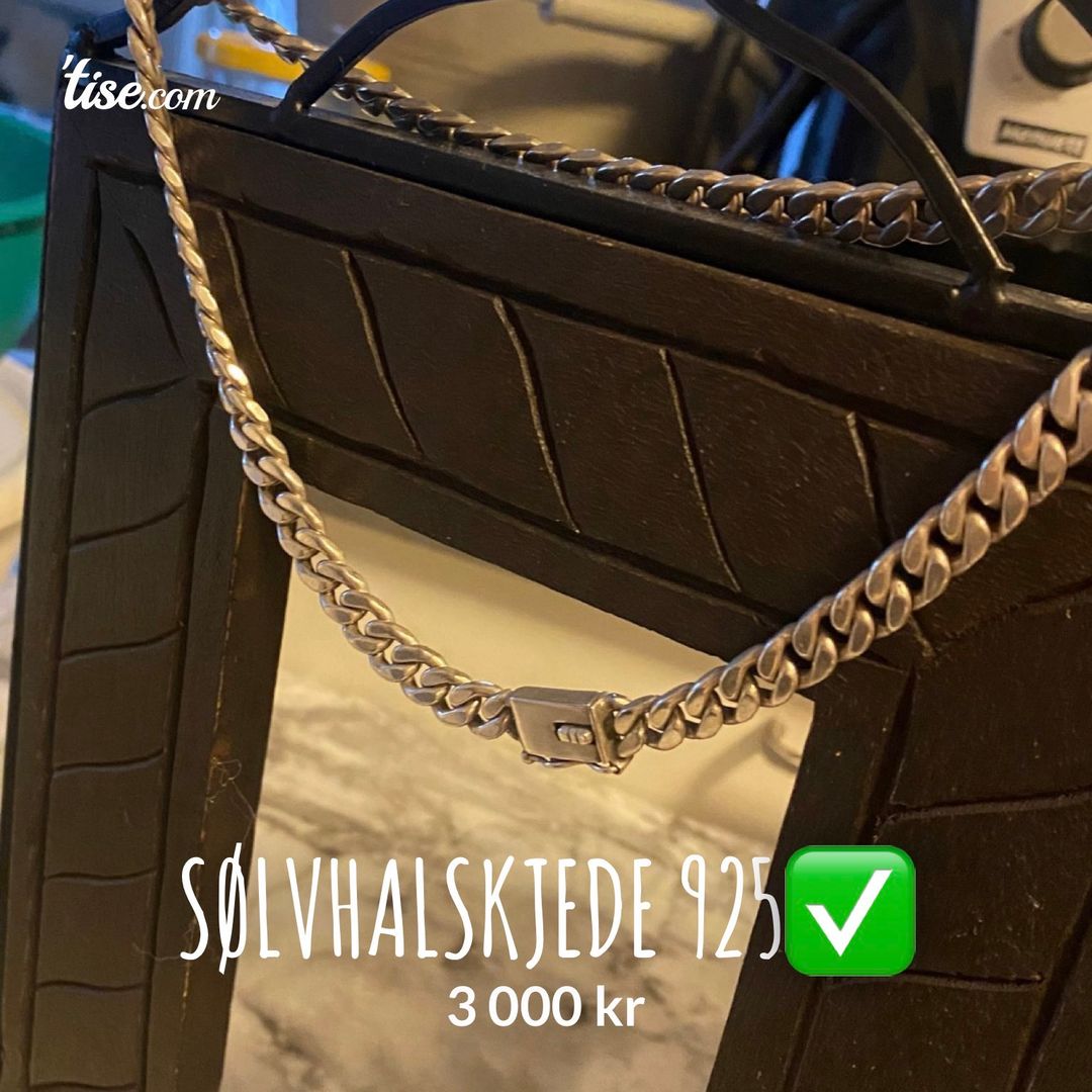 Sølvhalskjede 925✅