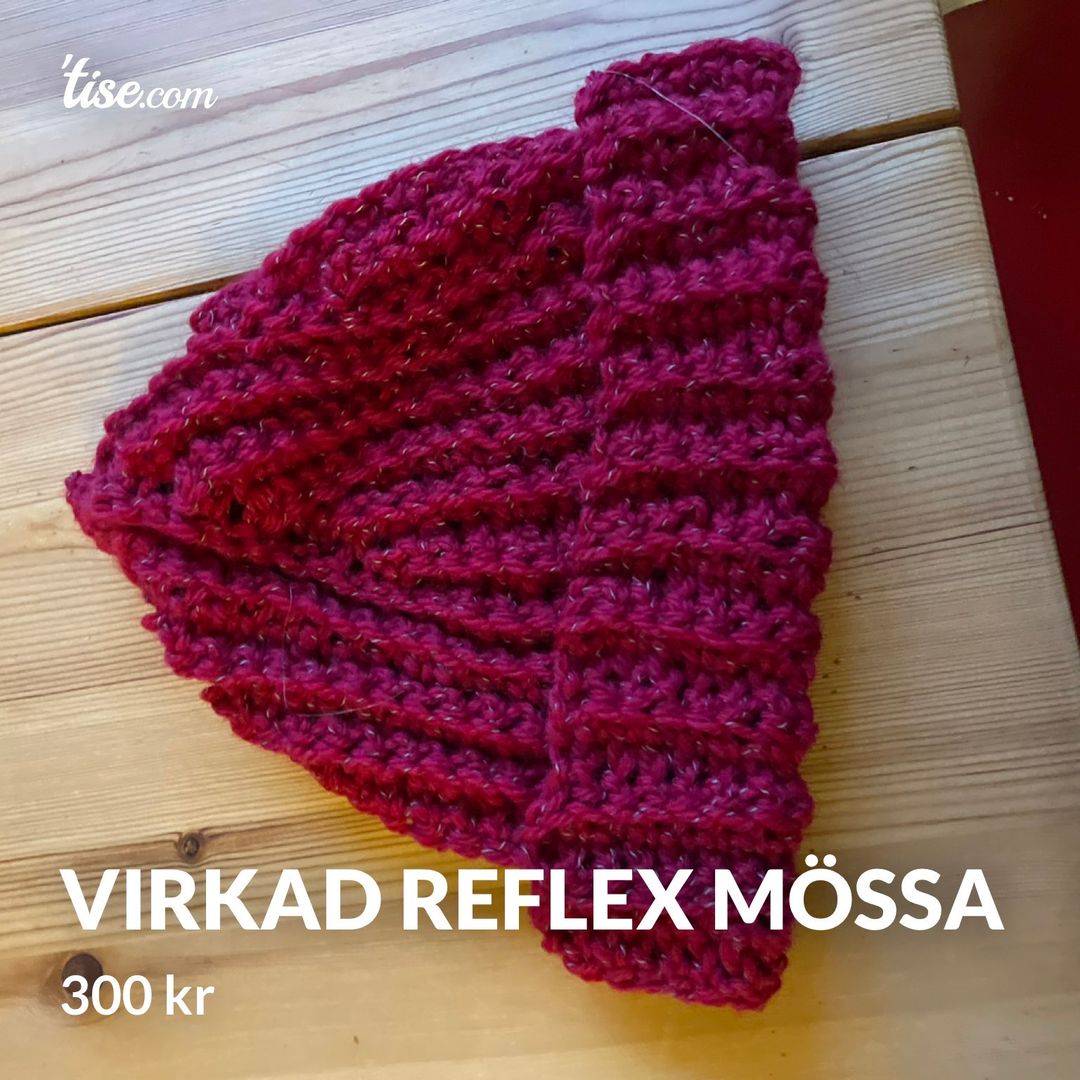 Virkad reflex mössa