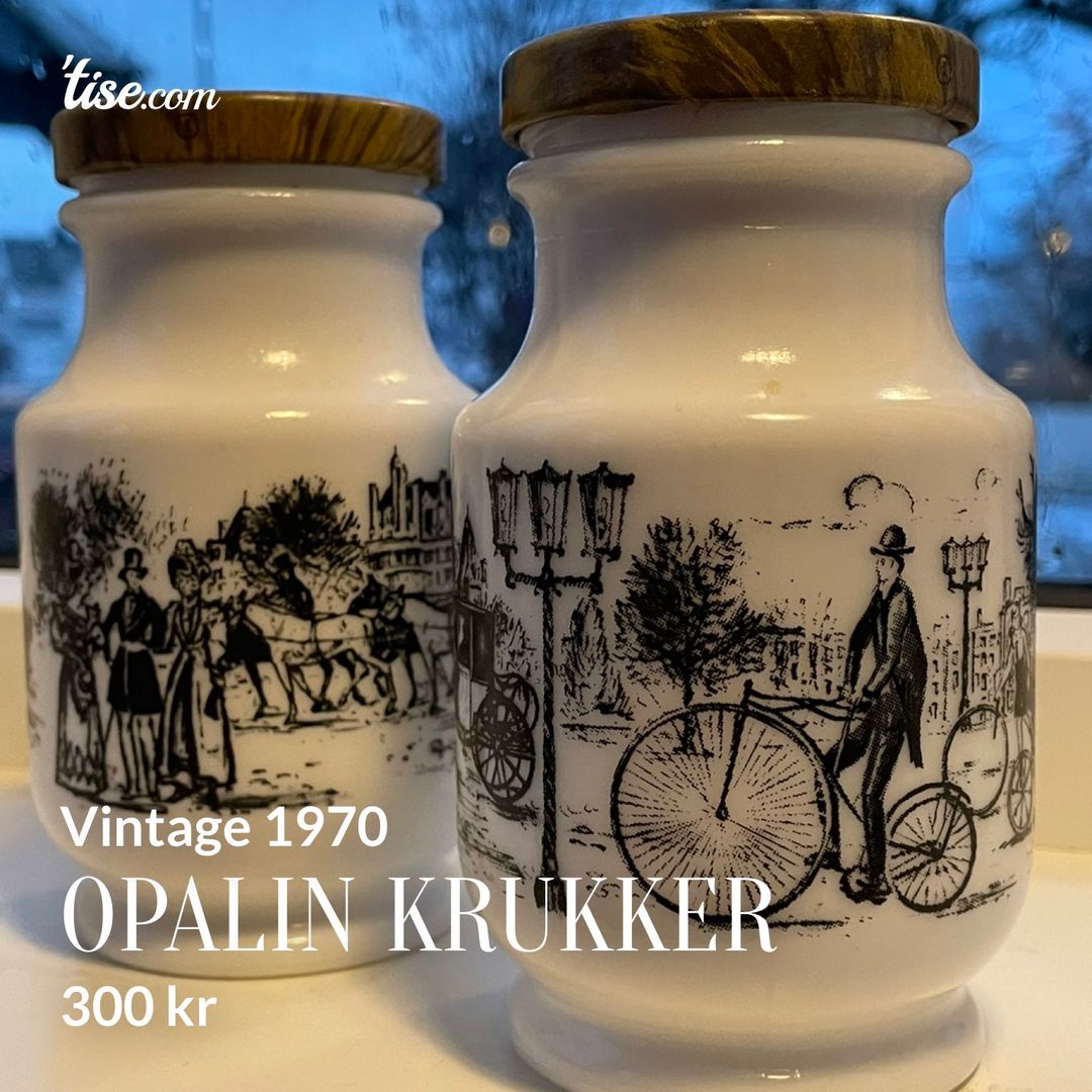 Opalin krukker