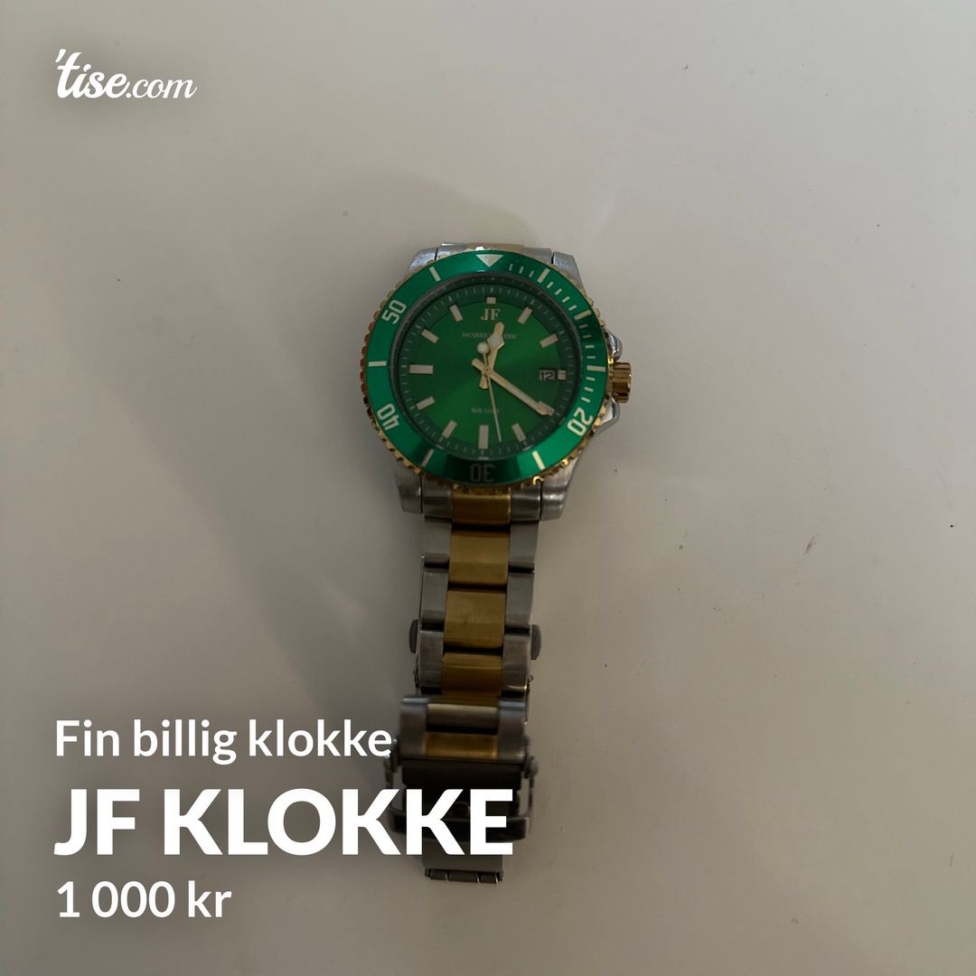 JF KLOKKE