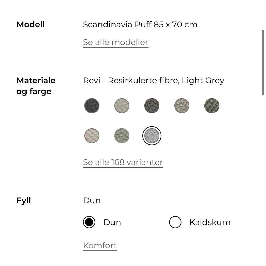 Scandinavia puff