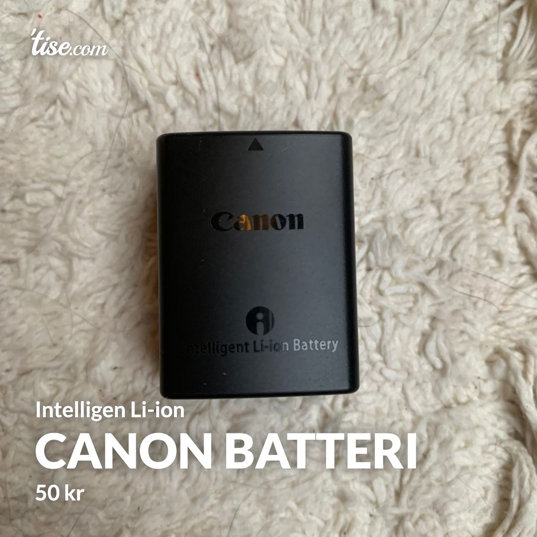 Canon batteri