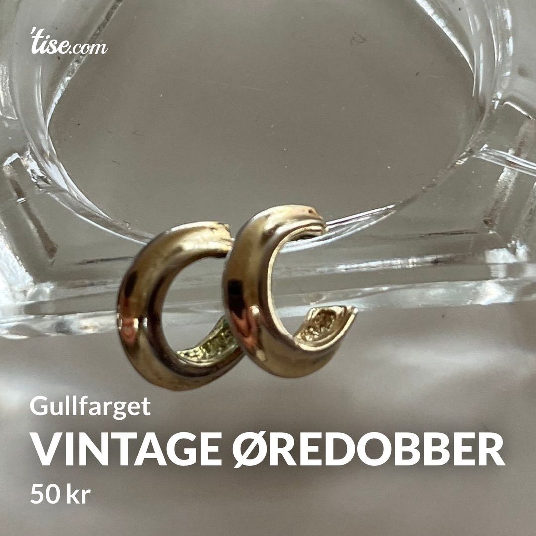 Vintage øredobber