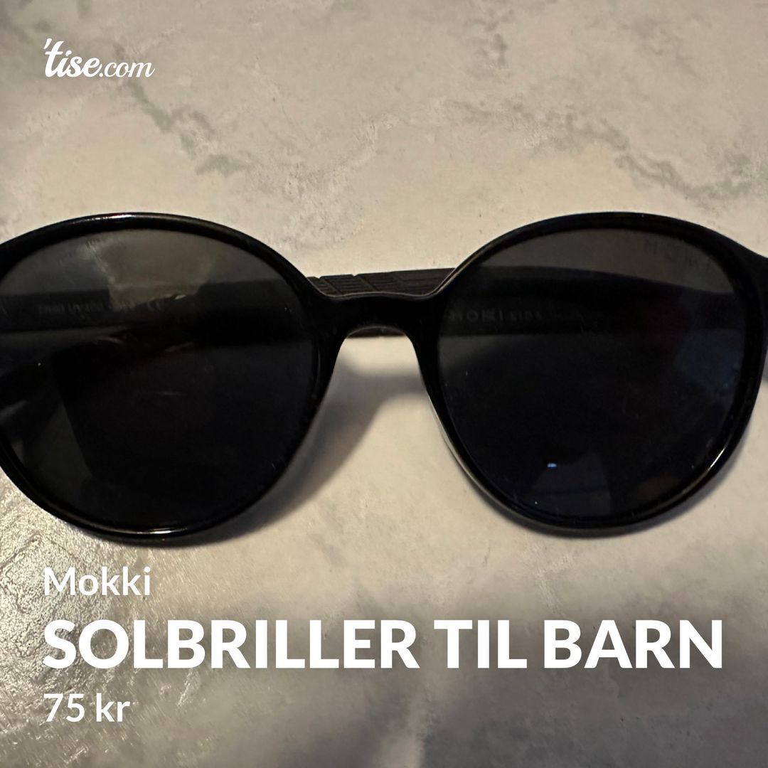 Solbriller til barn