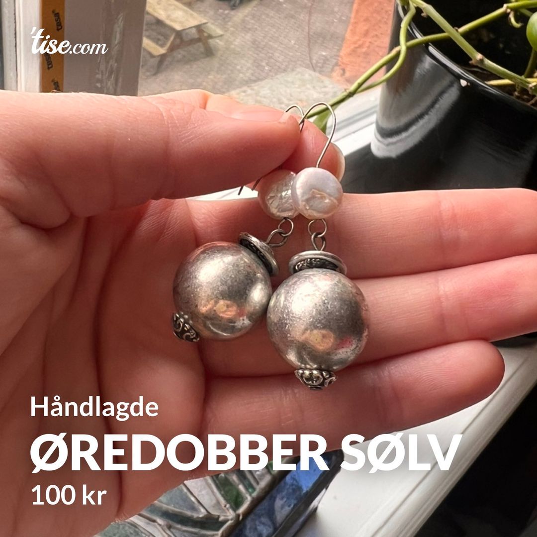 Øredobber sølv