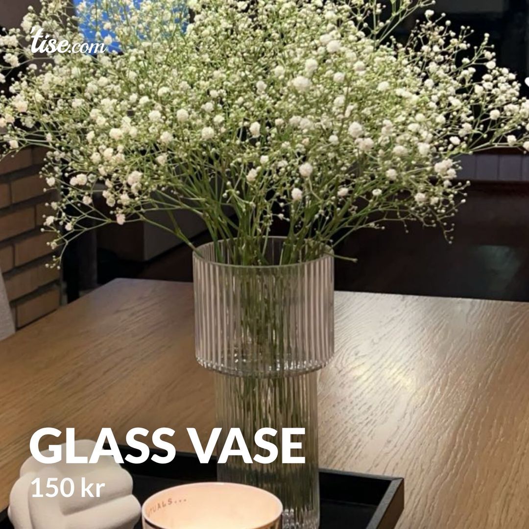 Glass vase