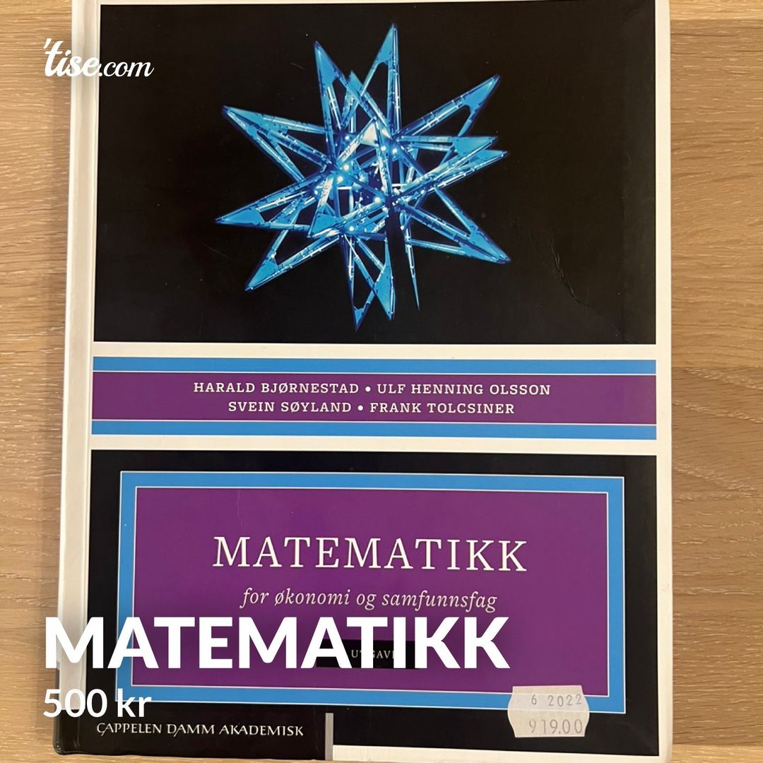 Matematikk