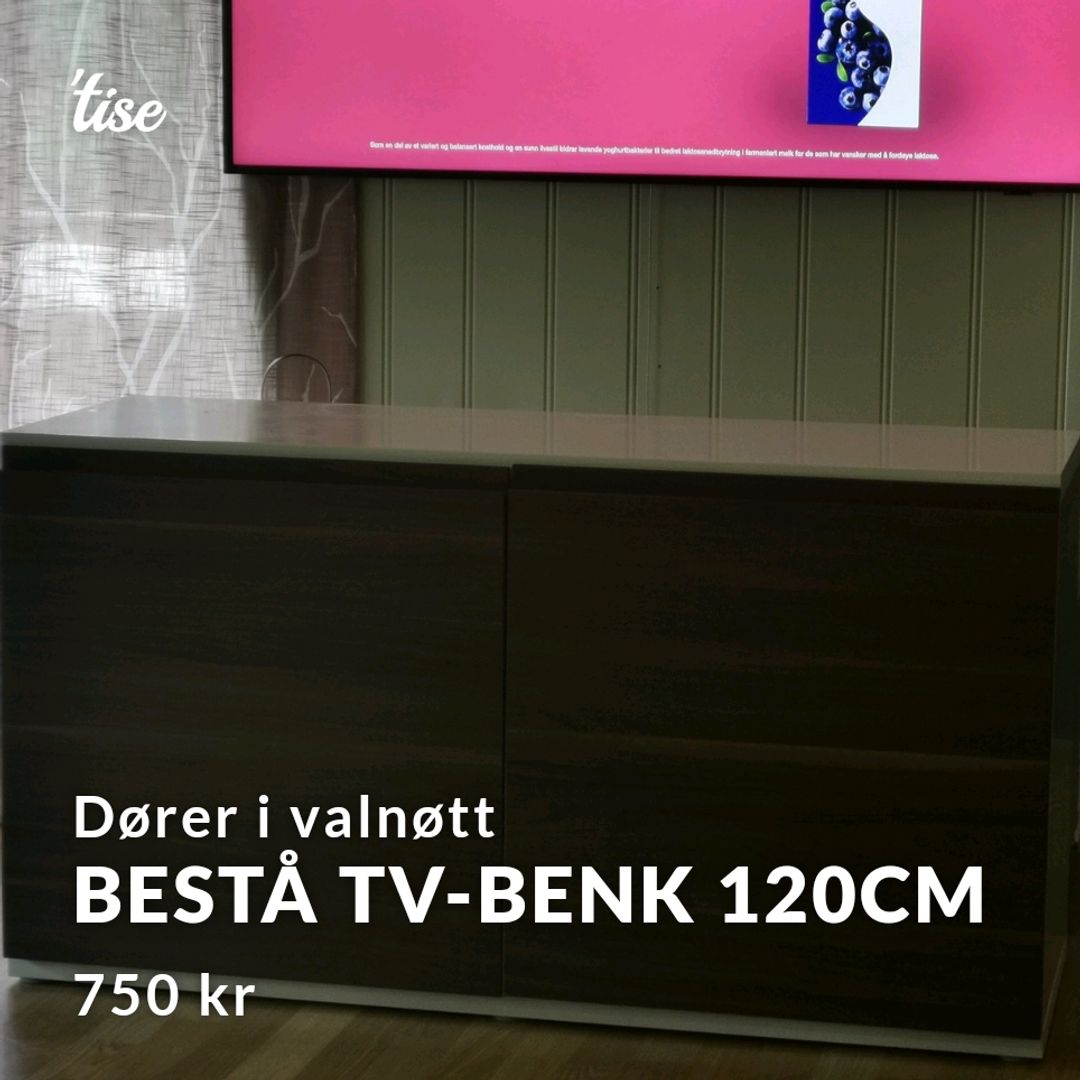 Bestå Tv-benk 120cm
