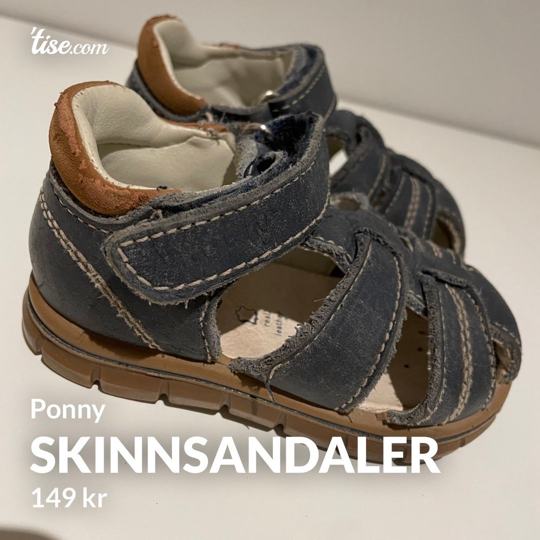 Skinnsandaler