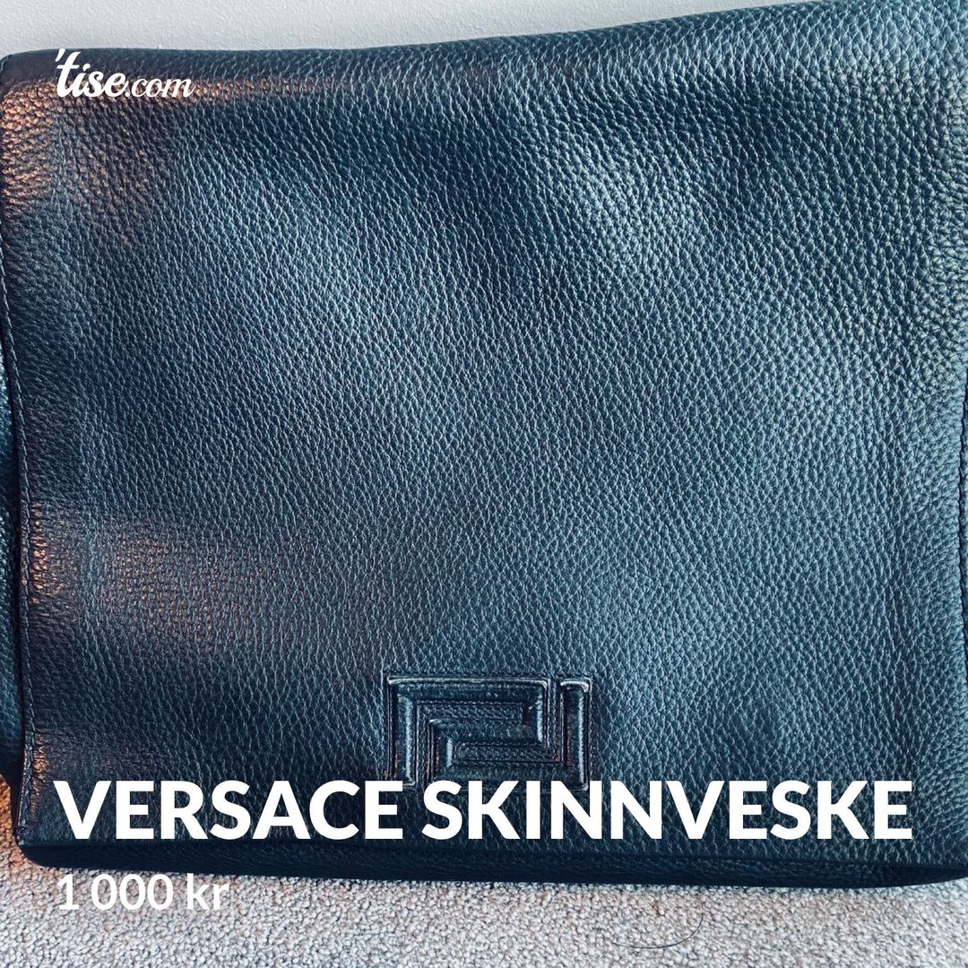 Versace skinnveske