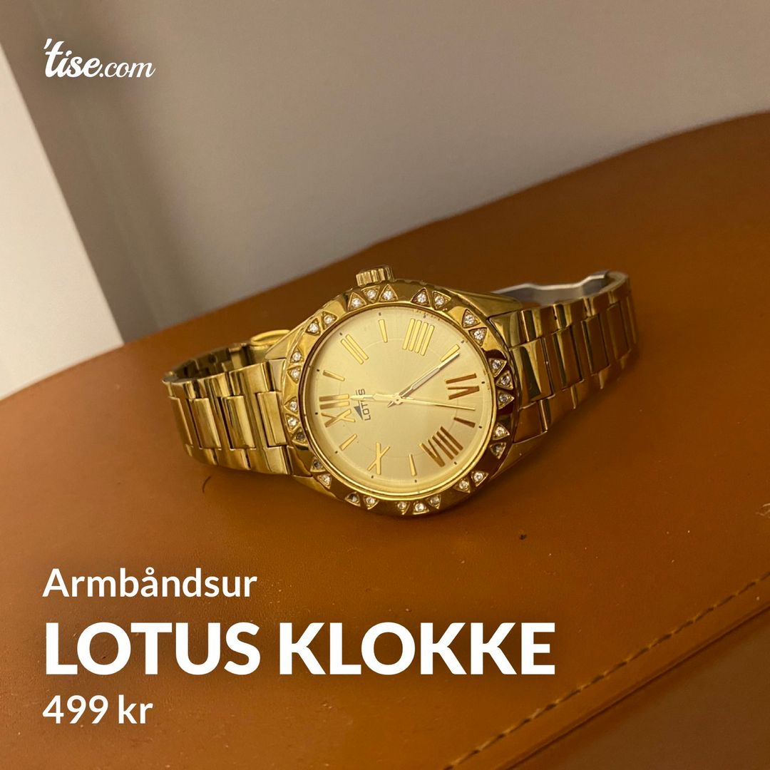 Lotus klokke