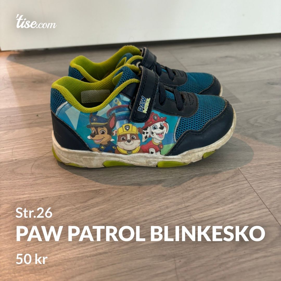 Paw Patrol blinkesko