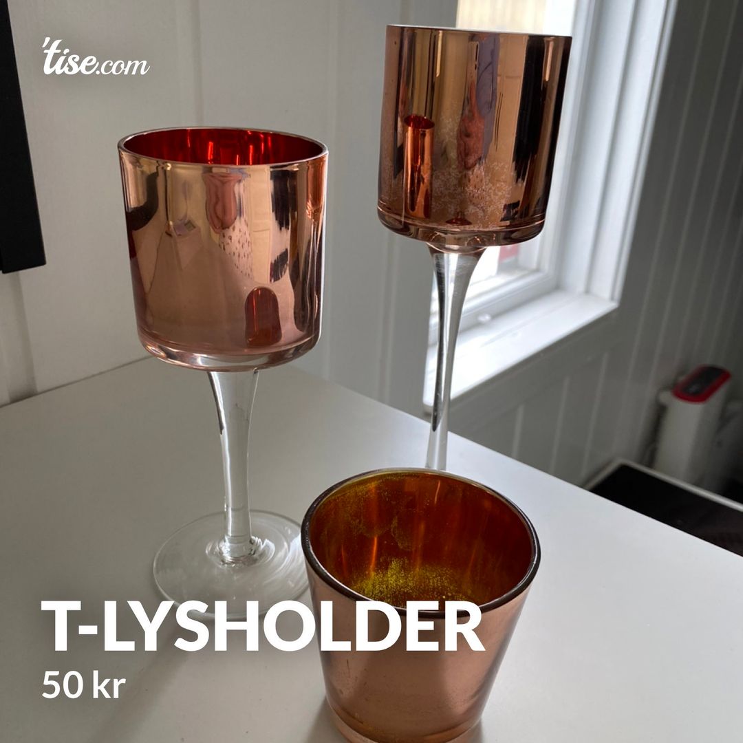 T-lysholder