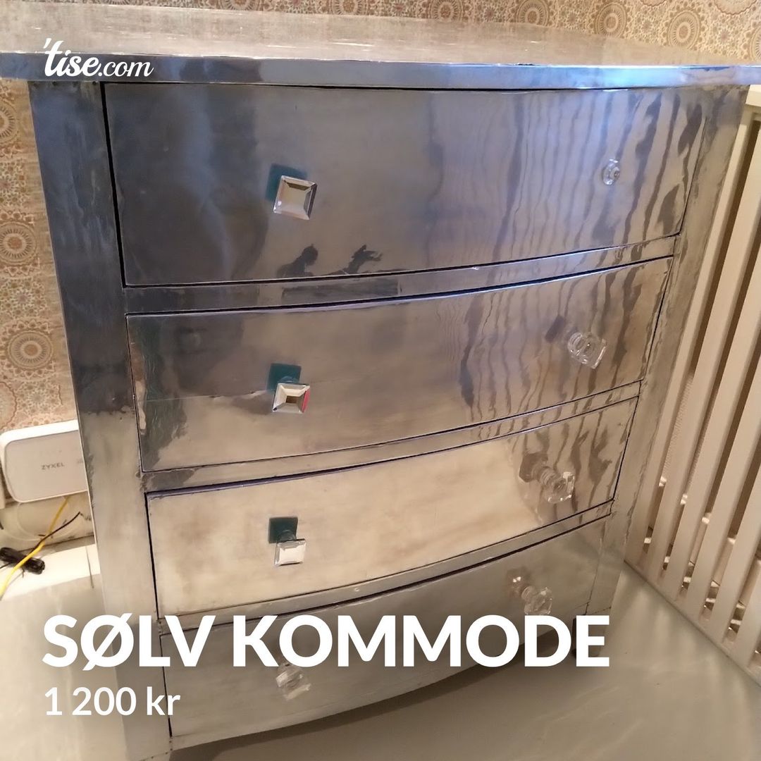 Sølv kommode