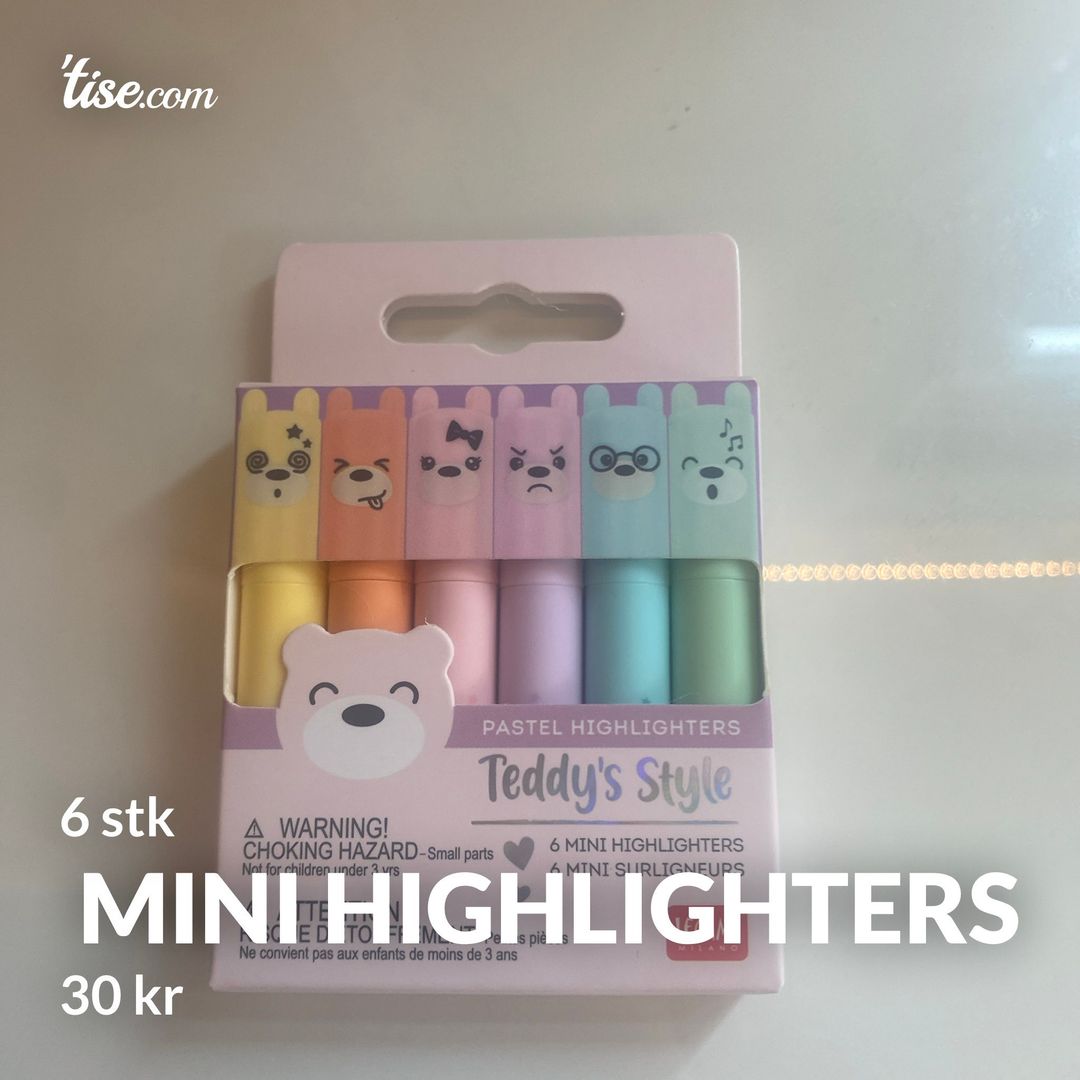 Mini highlighters