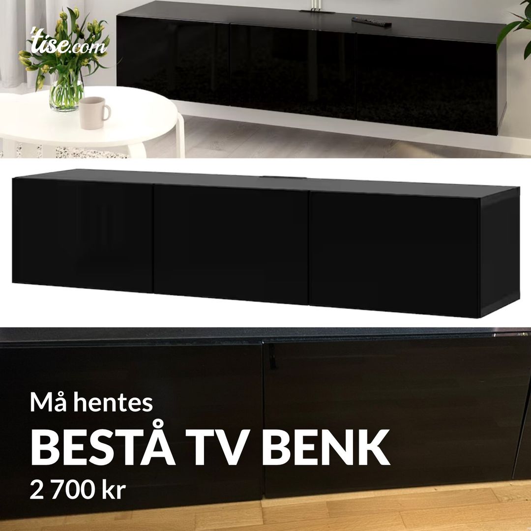 Bestå tv benk