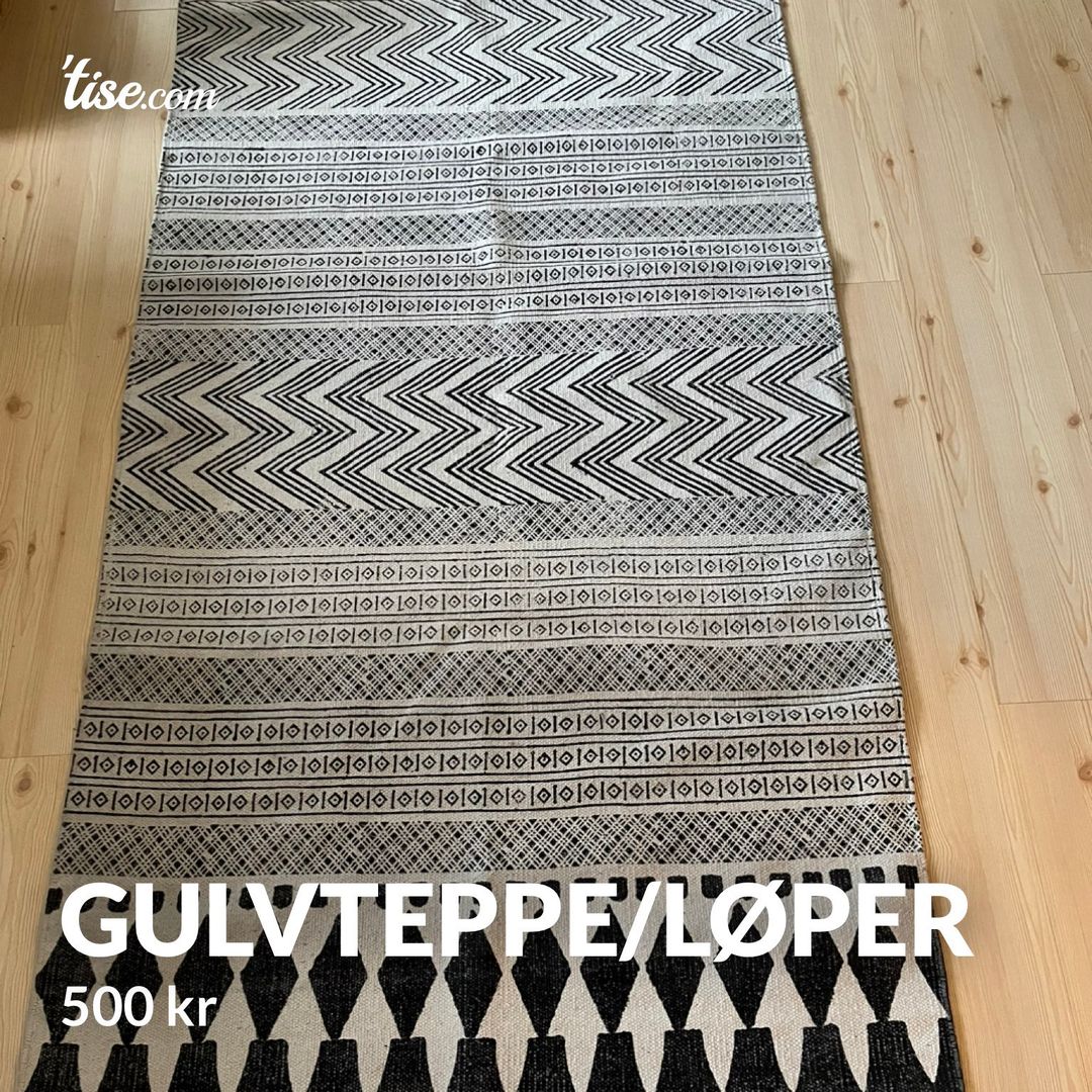 Gulvteppe/løper