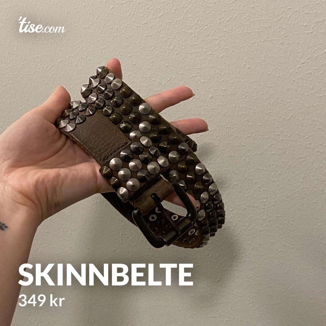 Skinnbelte