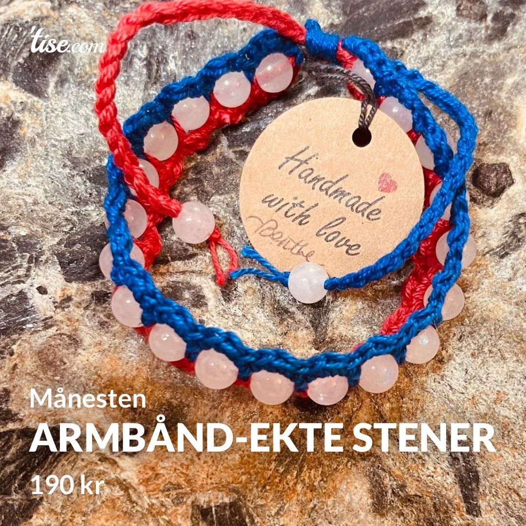 ARMBÅND-EKTE STENer