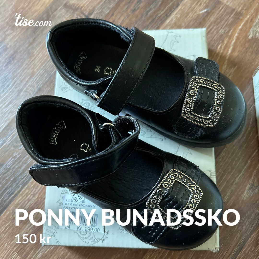 Ponny bunadssko