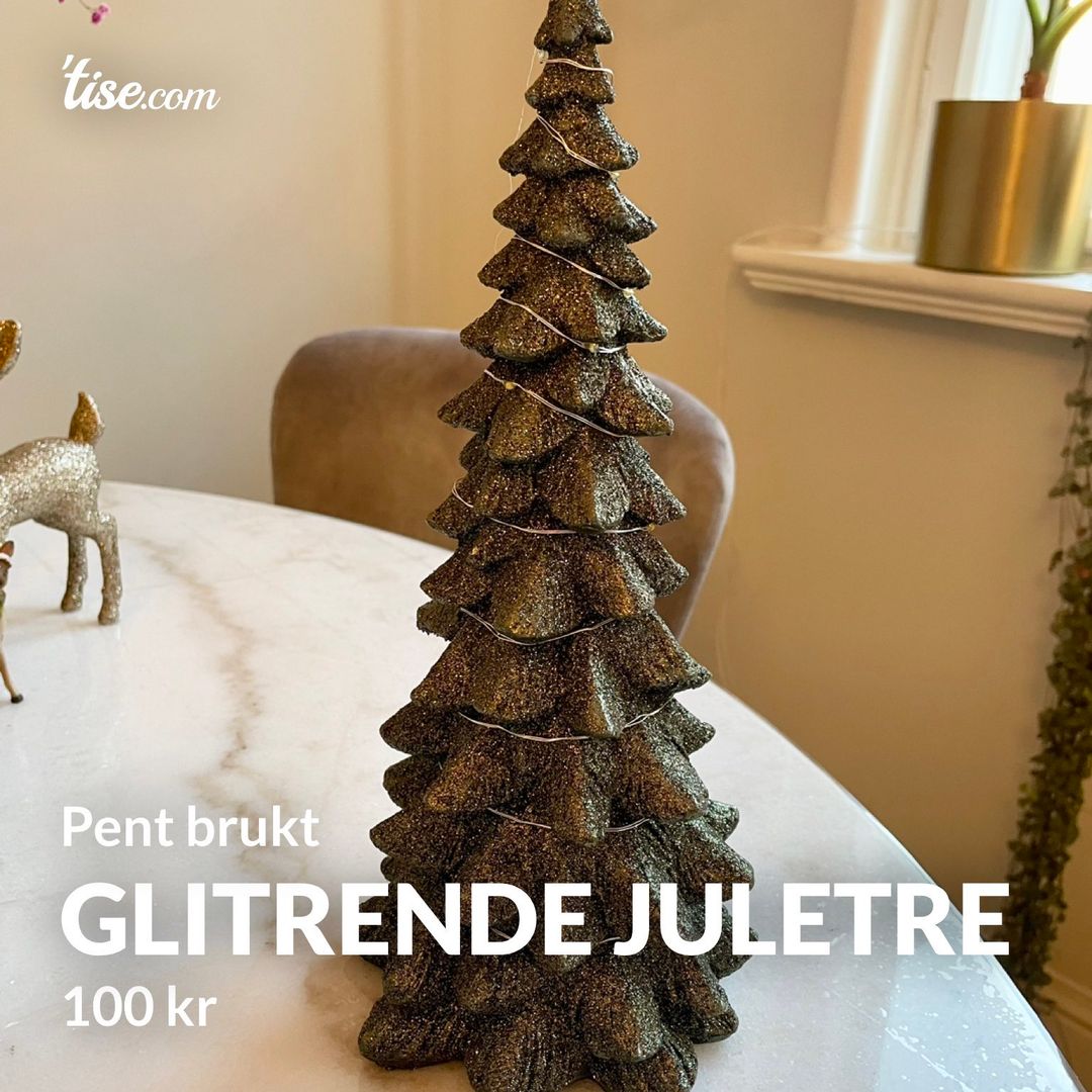 Glitrende juletre