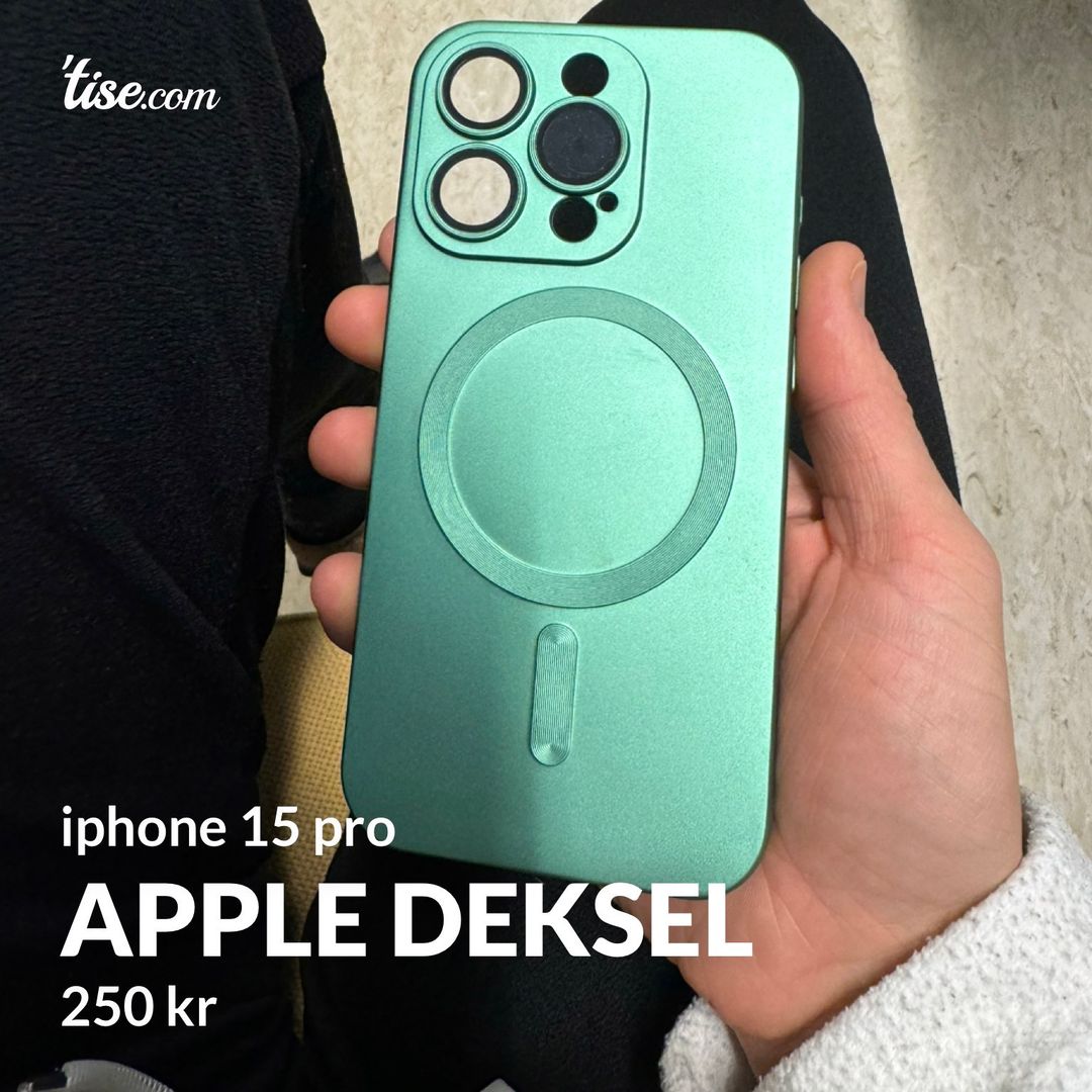 Apple deksel