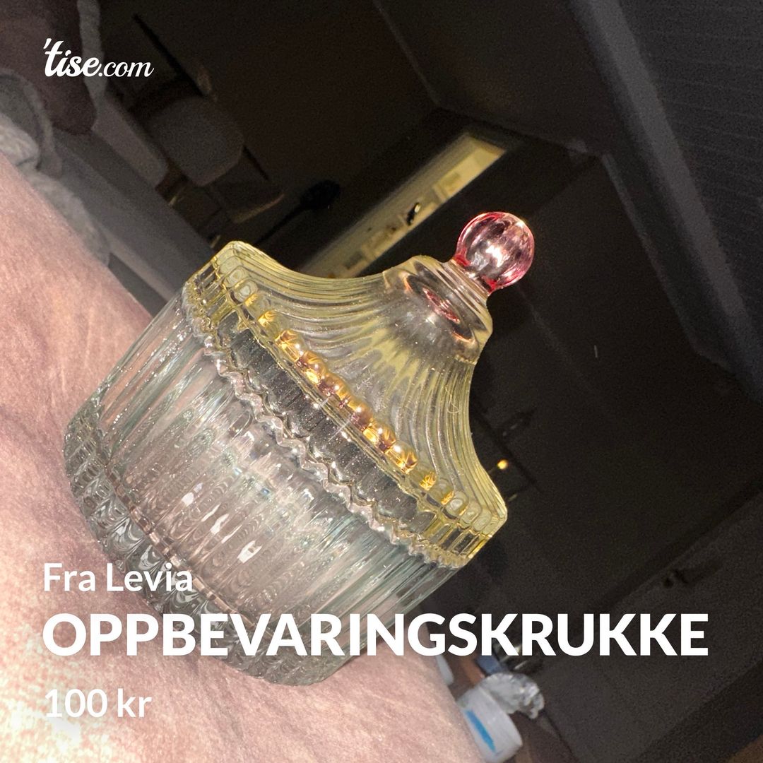 Oppbevaringskrukke