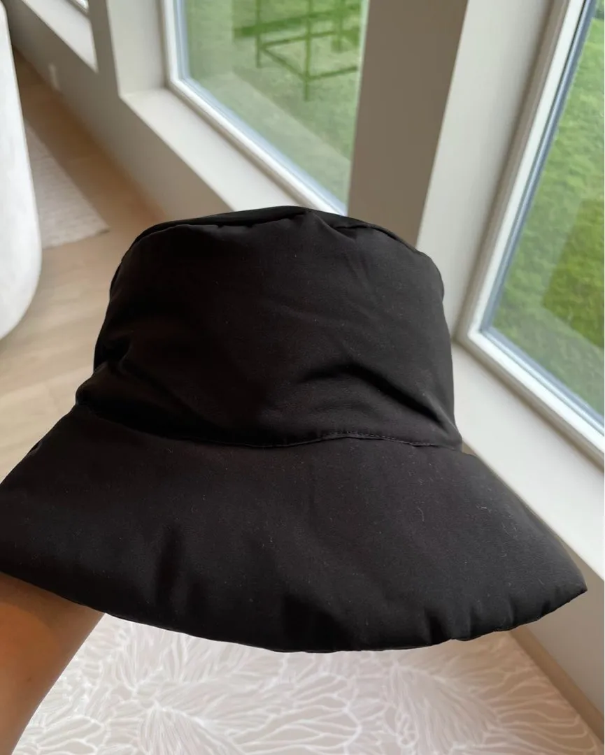 Quilted bøttehatt