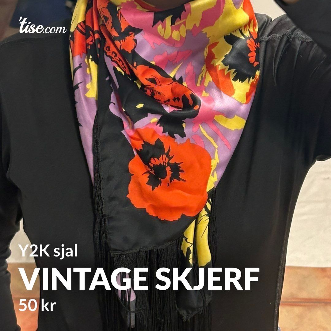 Vintage skjerf