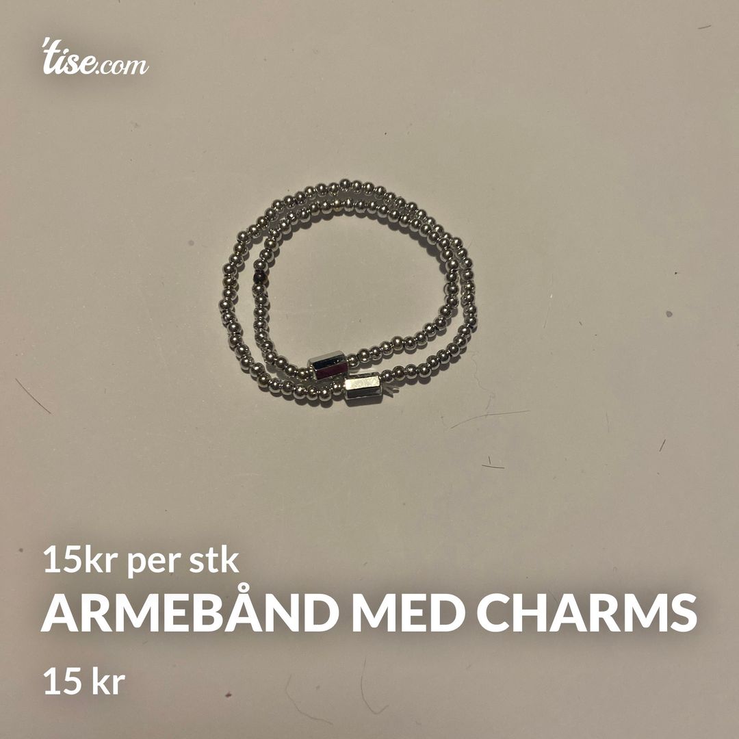 Armebånd med charms