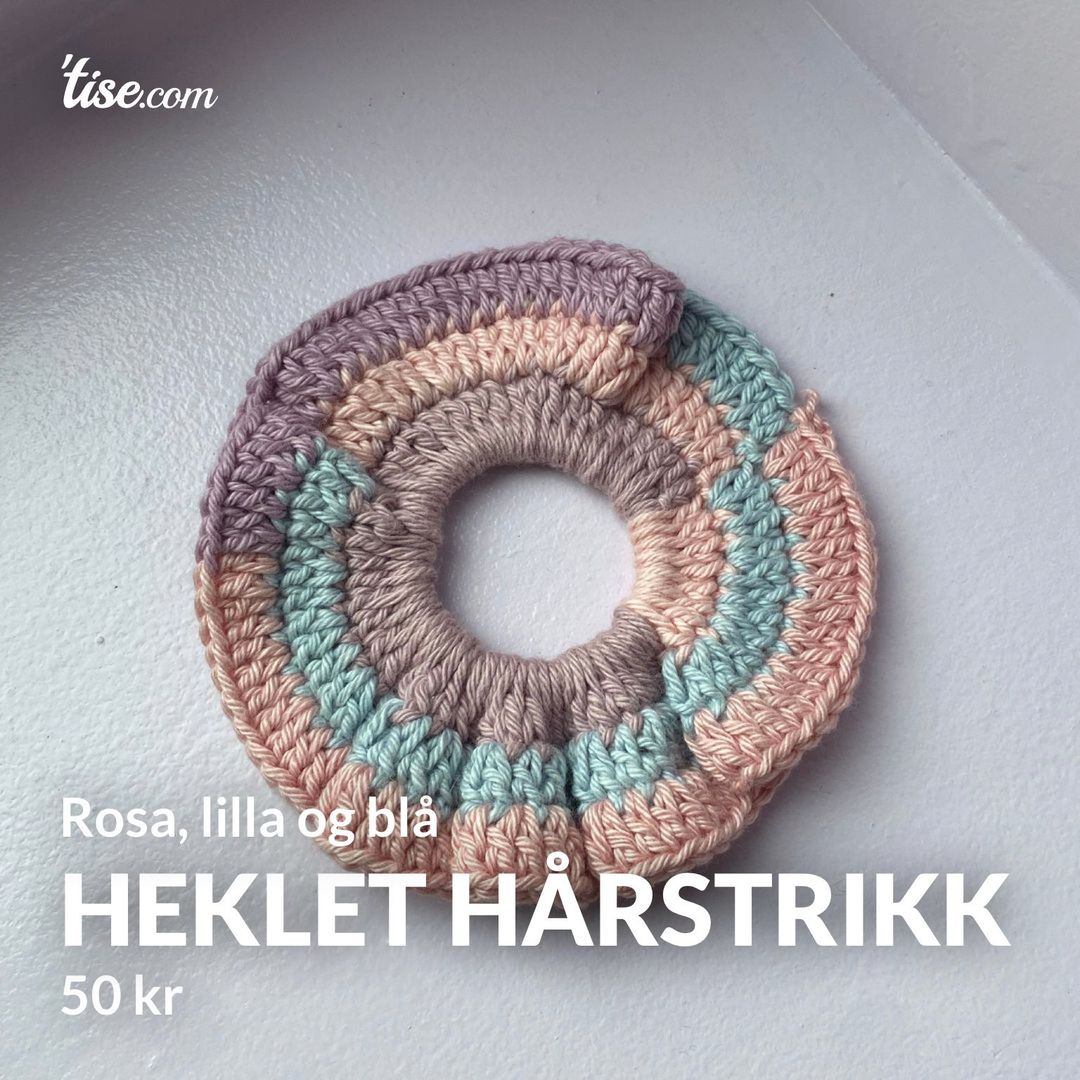 Heklet hårstrikk