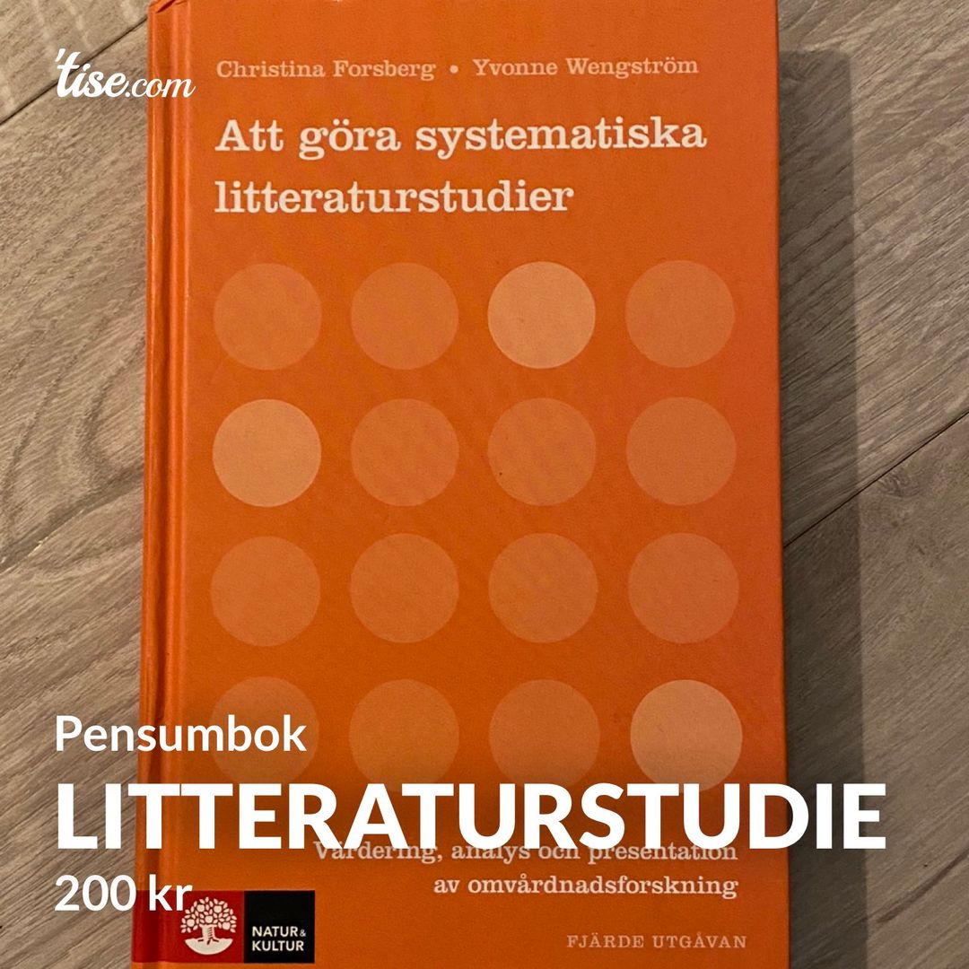 Litteraturstudie