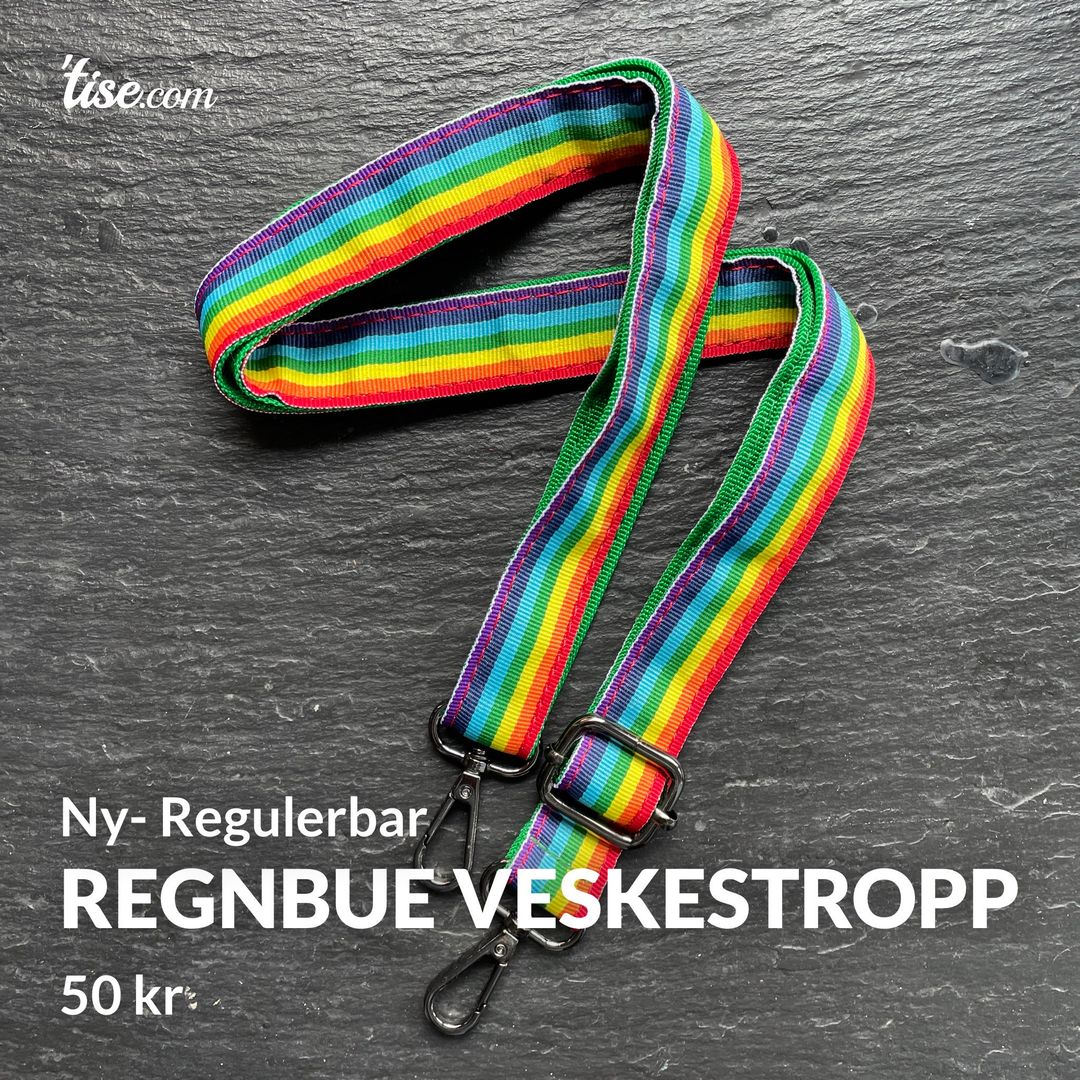 Regnbue veskestropp