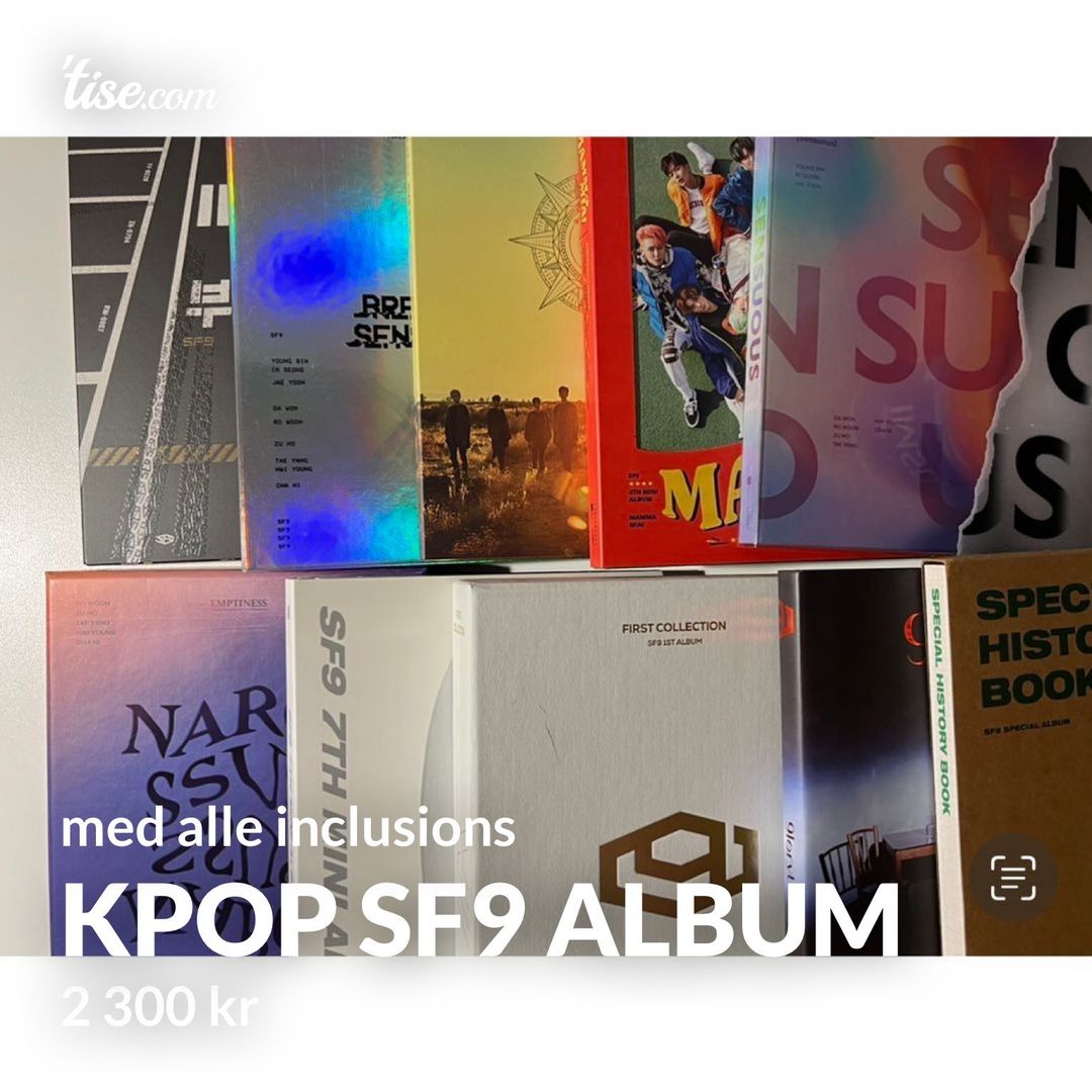 kpop SF9 album