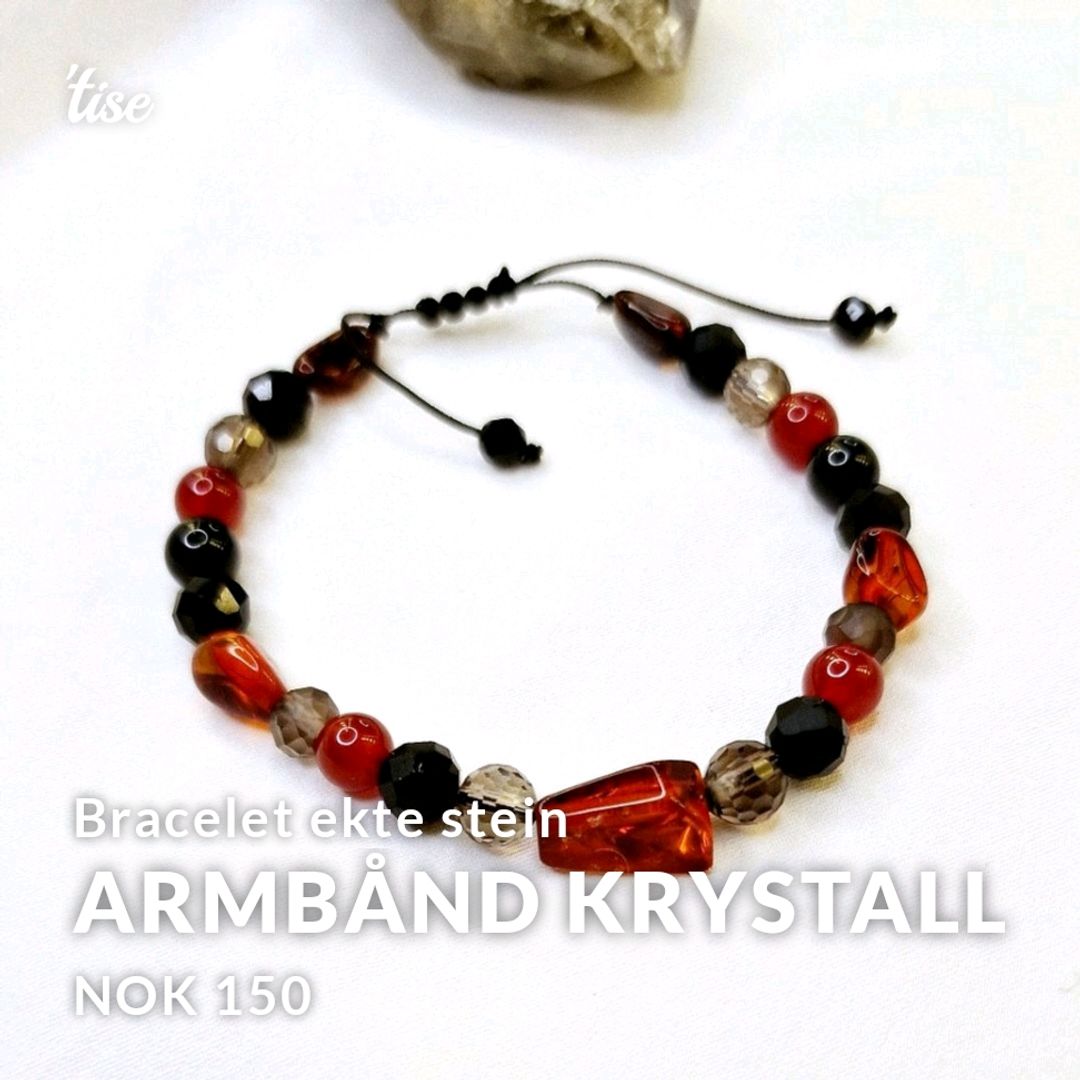 Armbånd Krystall