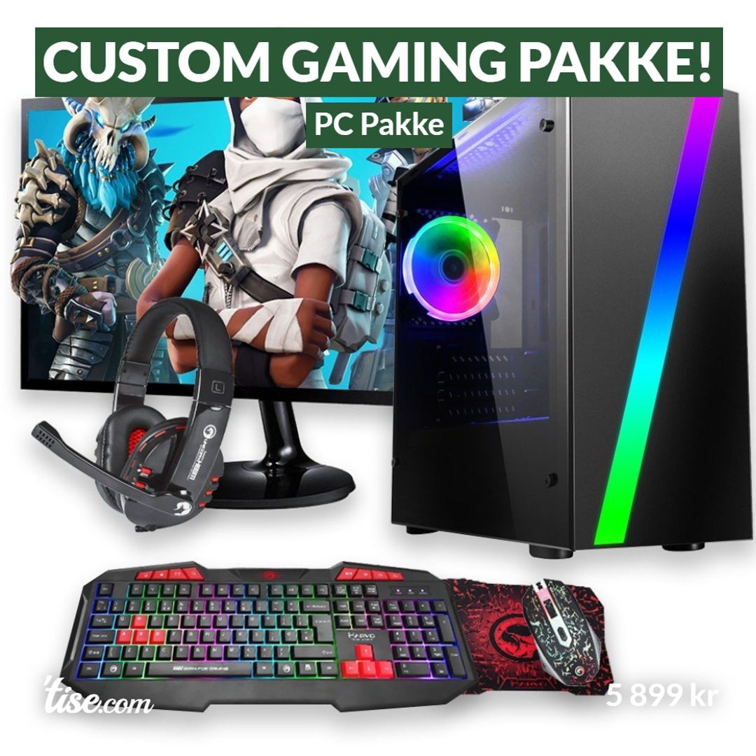 Custom Gaming Pakke!
