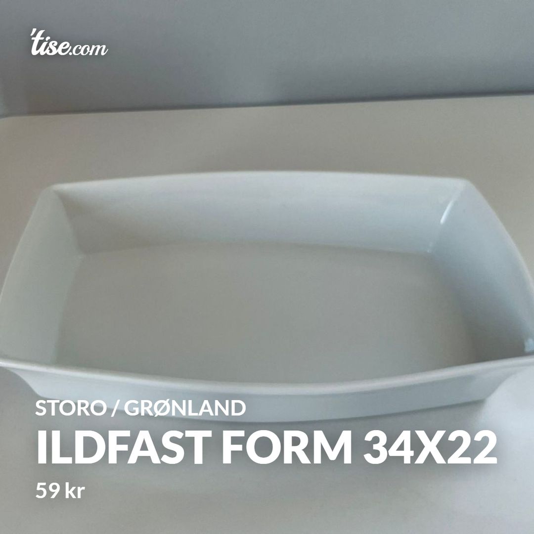 Ildfast form 34x22