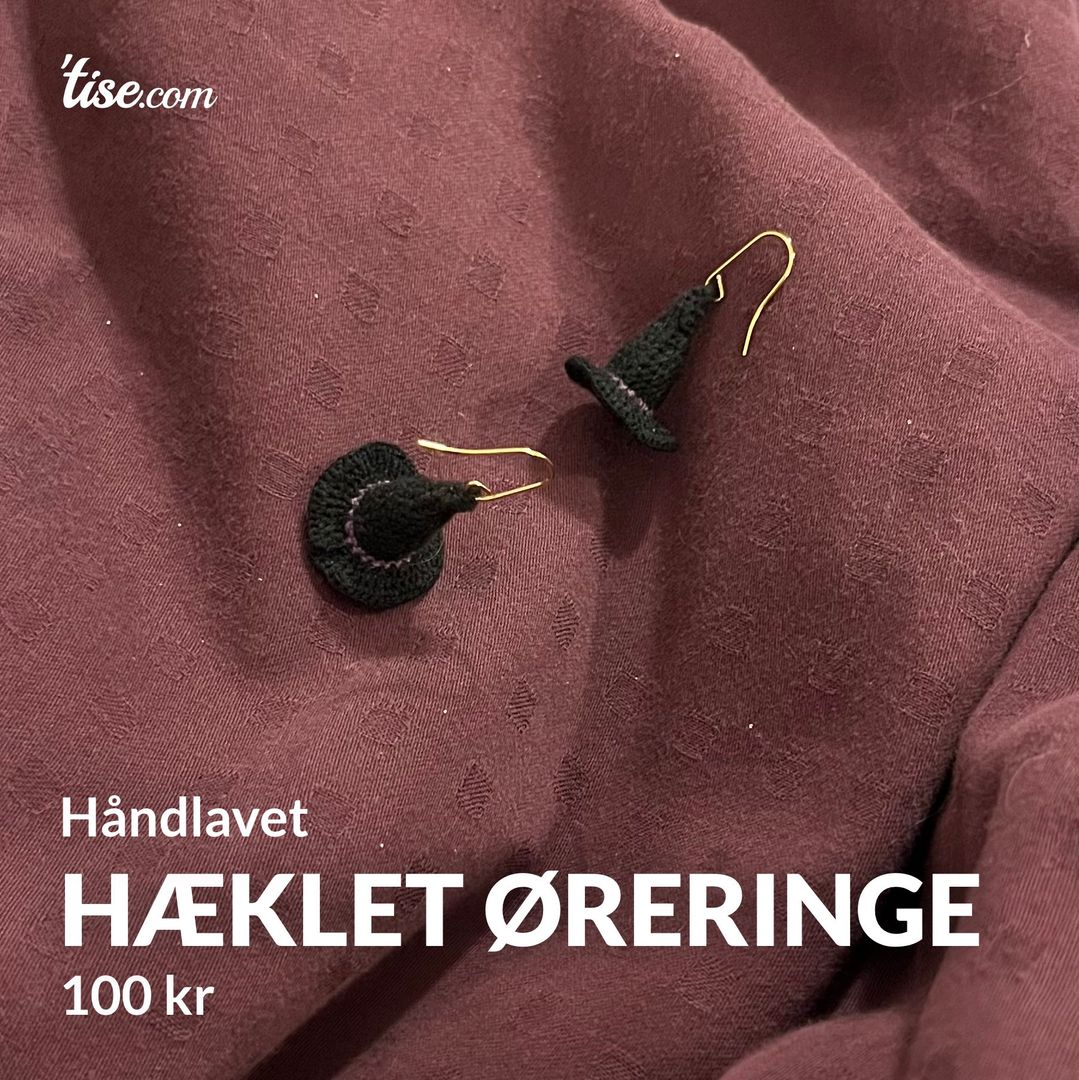 Hæklet øreringe