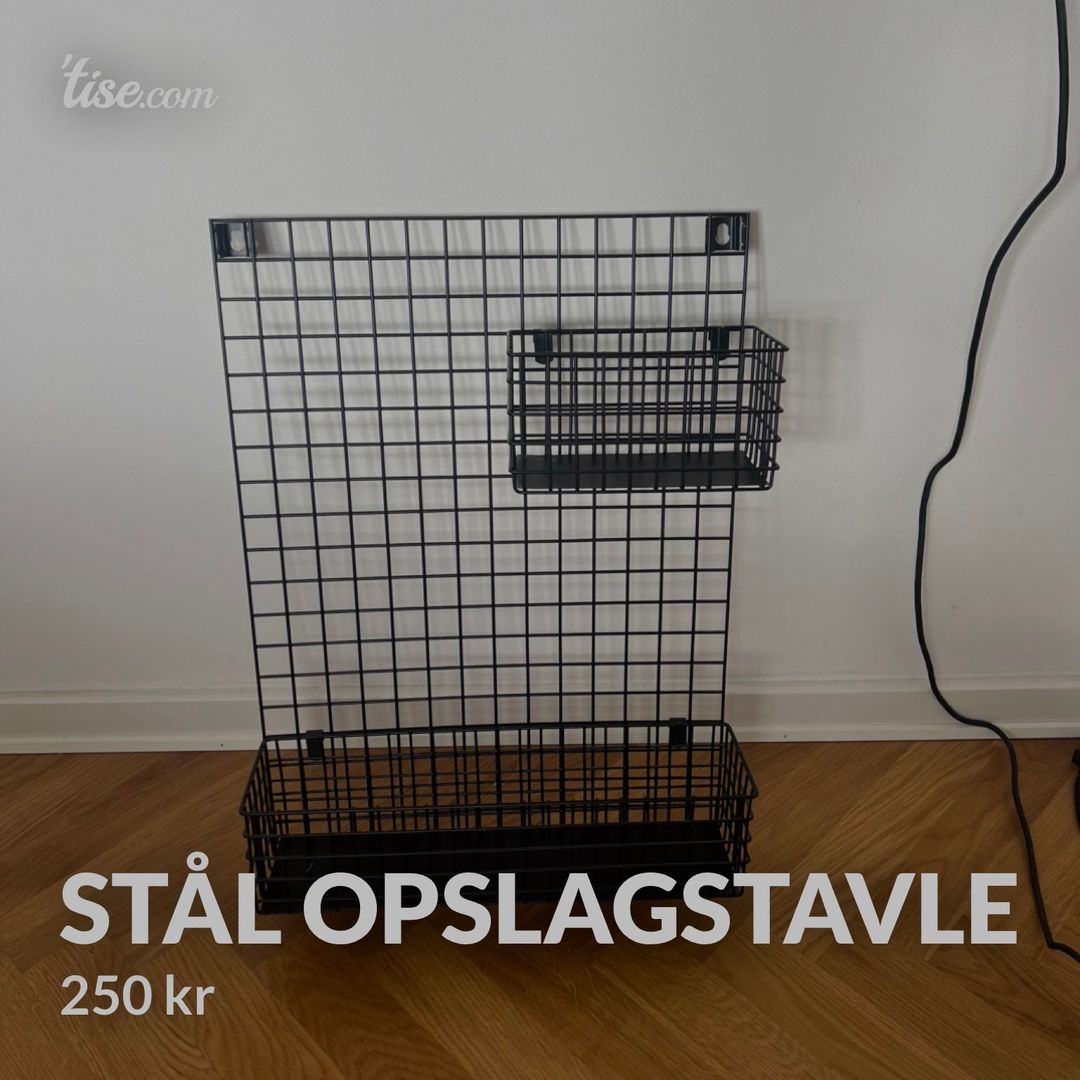 Stål opslagstavle