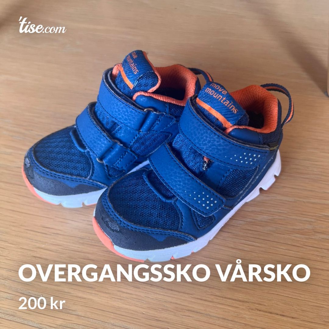 Overgangssko vårsko