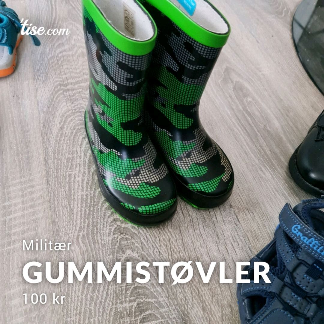 Gummistøvler