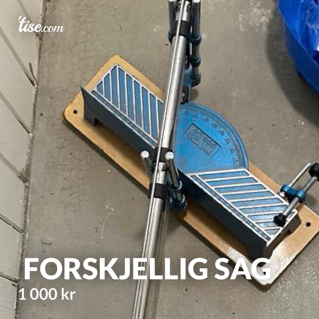 Forskjellig sag