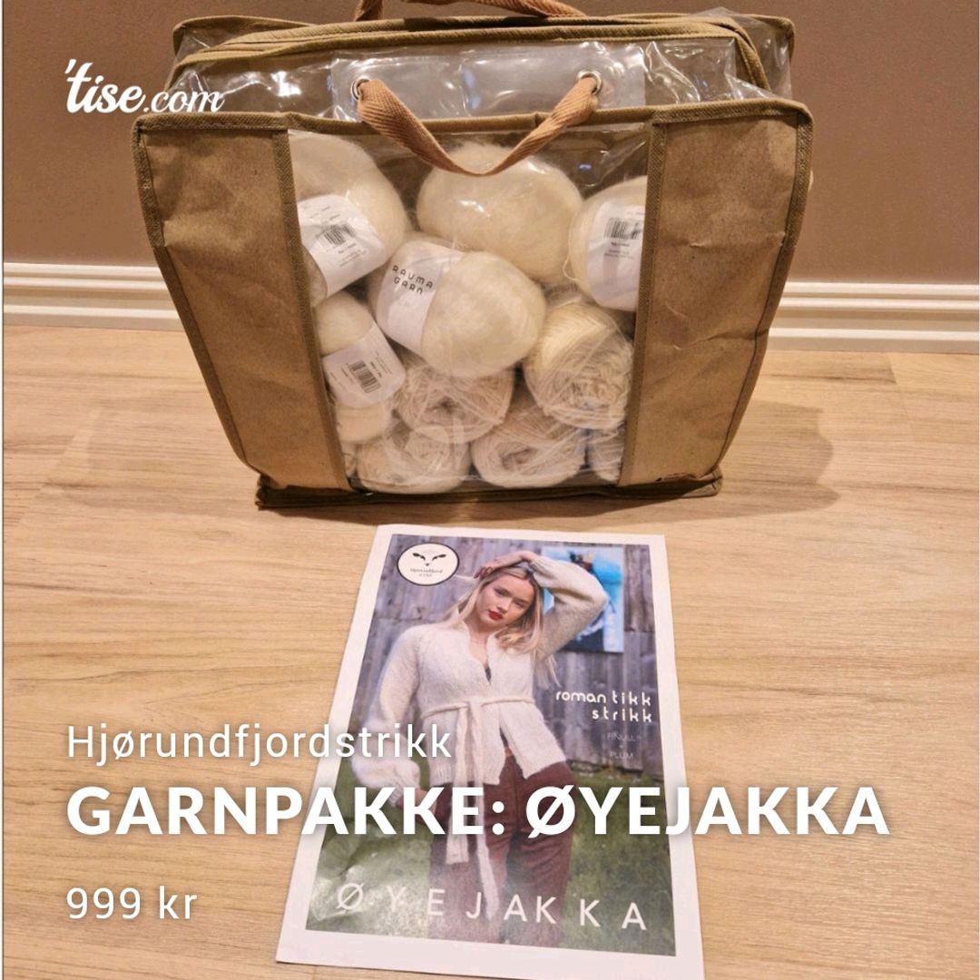 Garnpakke: Øyejakka